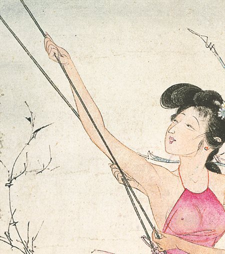 凤县-胡也佛的仕女画和最知名的金瓶梅秘戏图